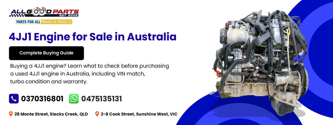 4JJ1 Engine for Sale in Australia - Complete Buying Guide