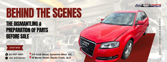 Behind the Scenes: The Dismantling and Preparation of Parts Before Sale
