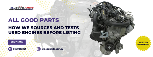 How All Good Parts Sources and Tests Used Engines Before Listing