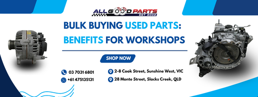 Bulk Buying Used Parts: Benefits for Workshops