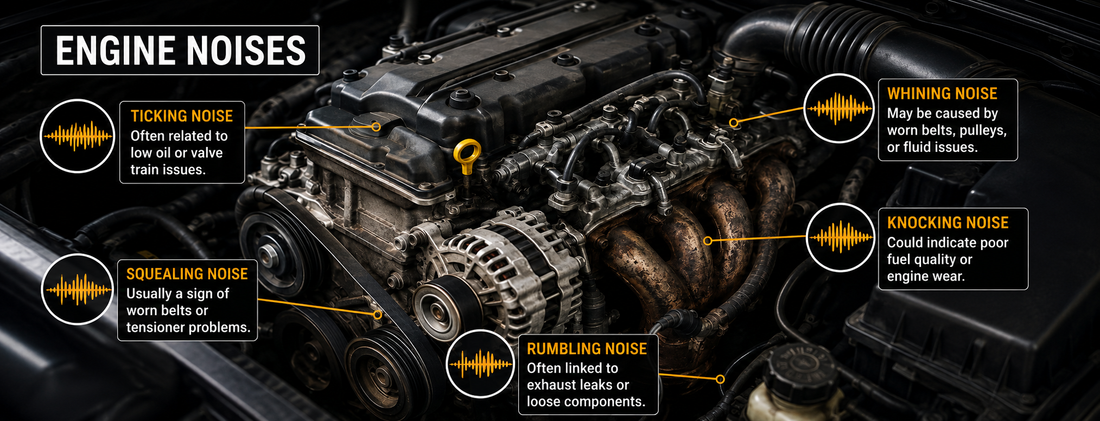 Engine Ticking Noise Explained: Causes, Diagnosis and Fixes