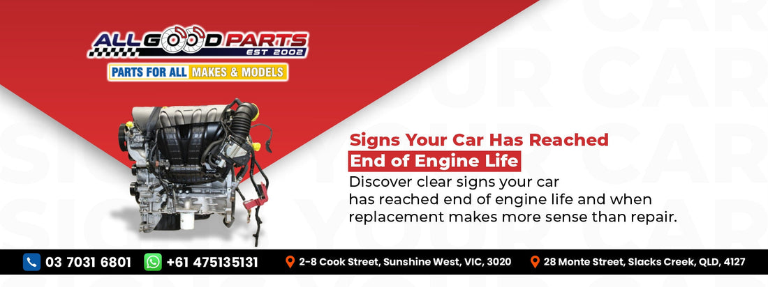 Signs Your Car Has Reached End of Engine Life