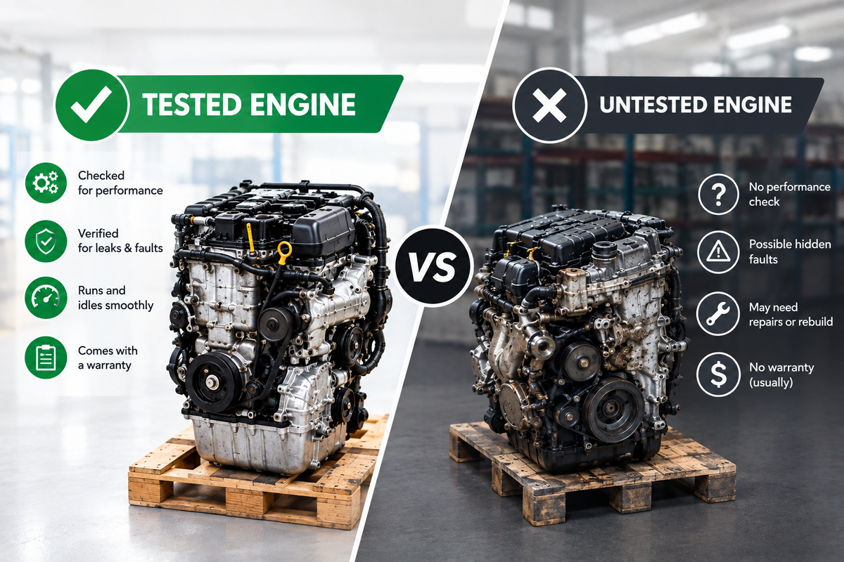 Is a Used Engine Worth It? Running Tested vs Untested Engines Explained