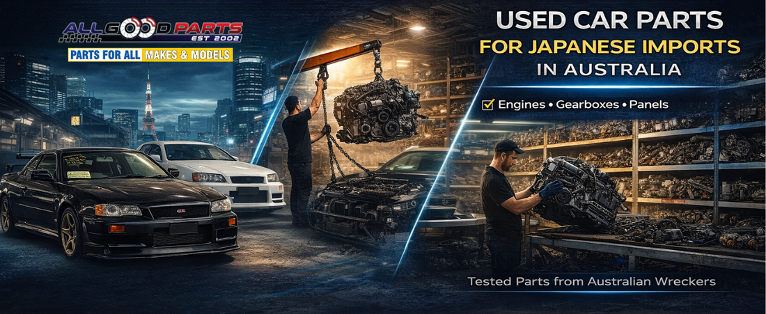 Japanese Imports: Used Car Parts Availability in Australia