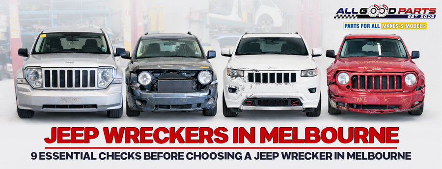Jeep Wreckers in Melbourne: What to Check Before Buying Used Jeep Parts