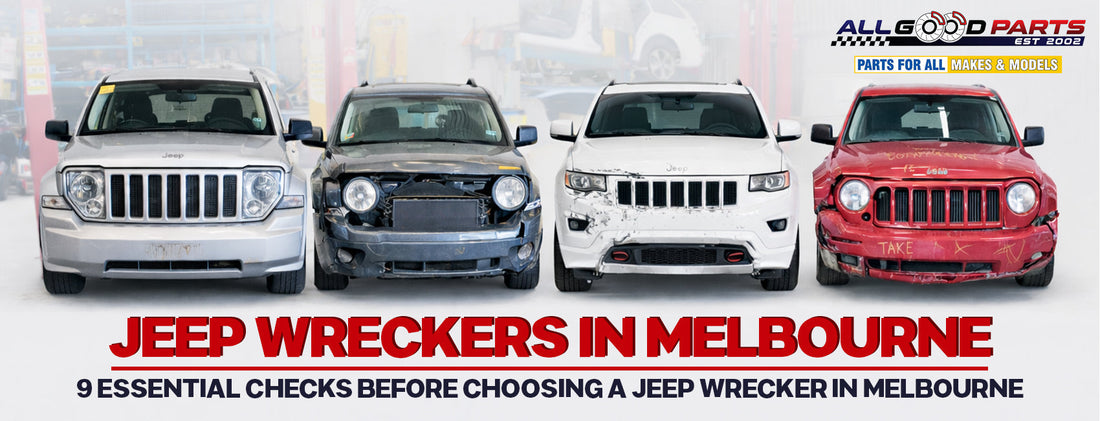 Jeep Wreckers in Melbourne: What to Check Before Buying Used Jeep Parts