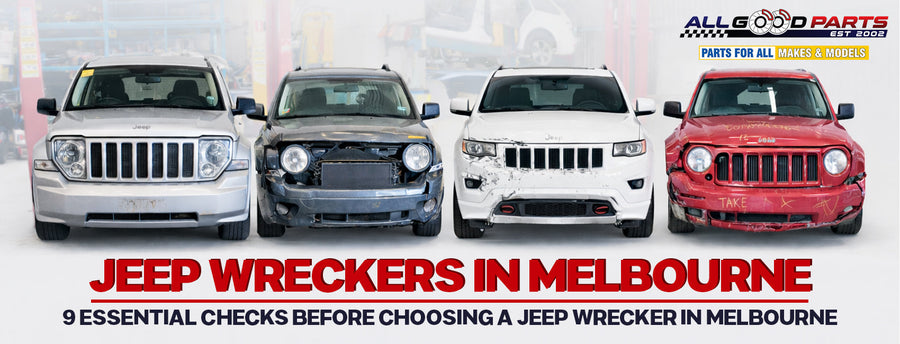 Jeep Wreckers in Melbourne: What to Check Before Buying Used Jeep Parts