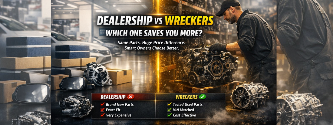 Perth Wreckers vs Dealership Parts - Which is Better