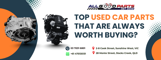 Top Used Car Parts That Are Always Worth Buying