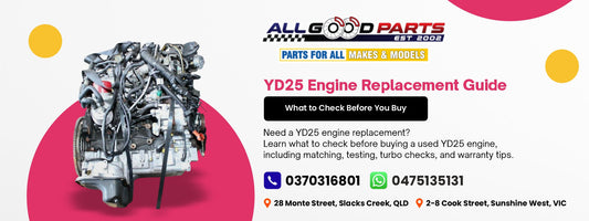 YD25 Engine Replacement Guide: What to Check Before You Buy