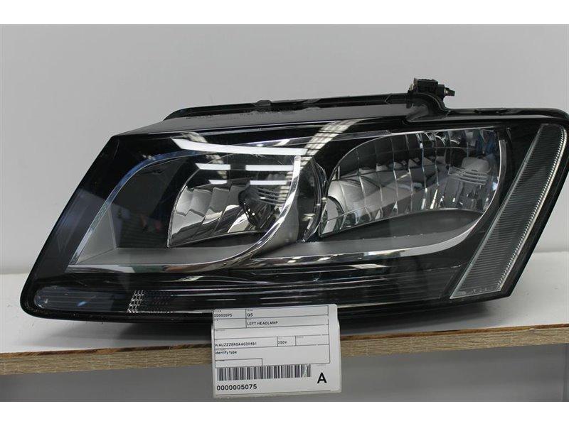 Audi, Q5, Quattro, 8R, Left Headlamp