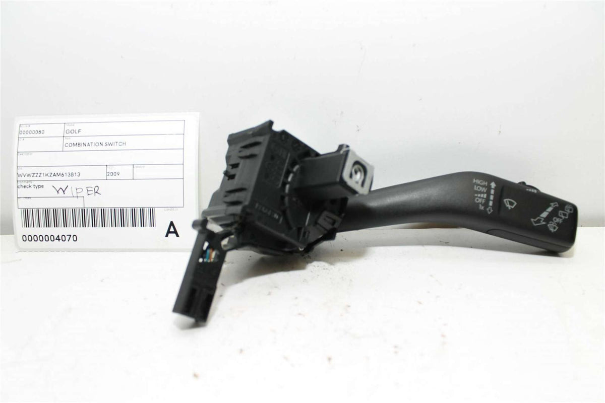 2009, Volkswagen, Golf, Variant, MK5 - 1K, Wiper Switch