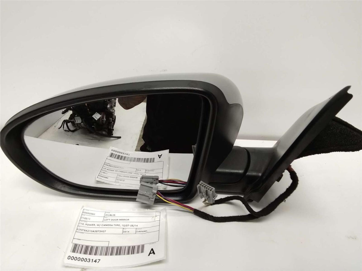 2013, Nissan, Dualis, Ti, Dualis, Left Door Mirror