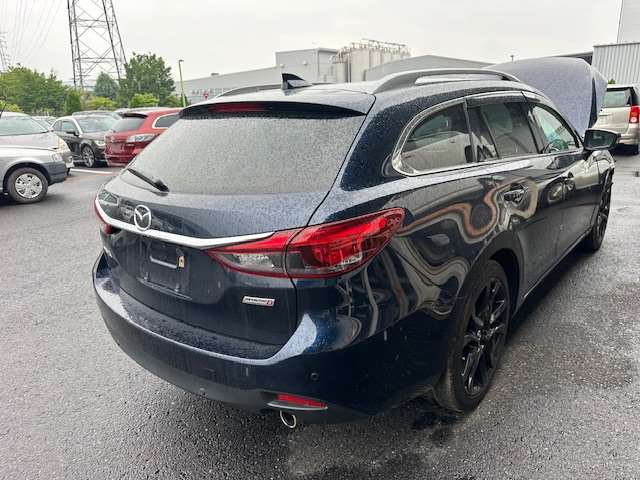 Mazda, 6 Rear Bumper Gj-Gl Wagon, W/ Parking Sensor Type, 11/12 02/18