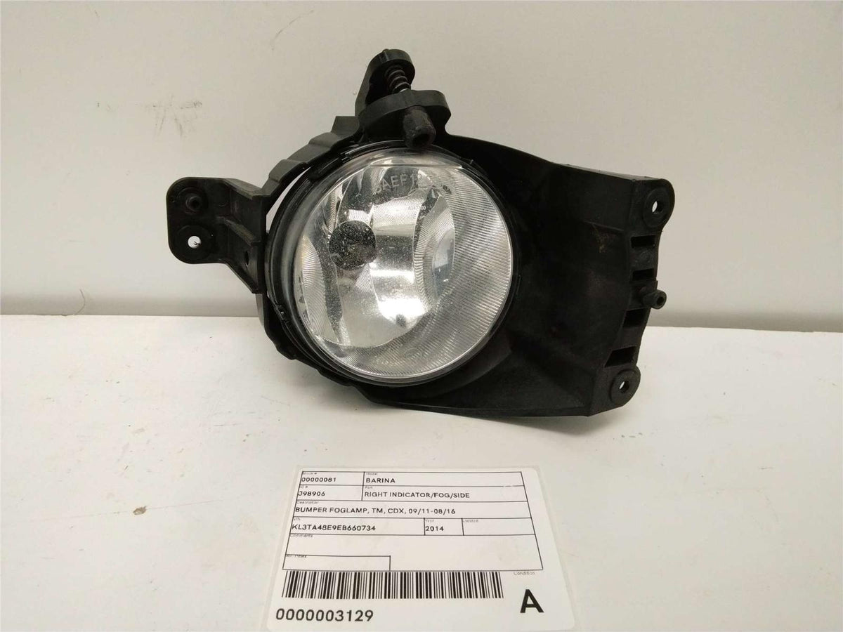 Holden, Barina, TM, Right Indicator/Fog/Side