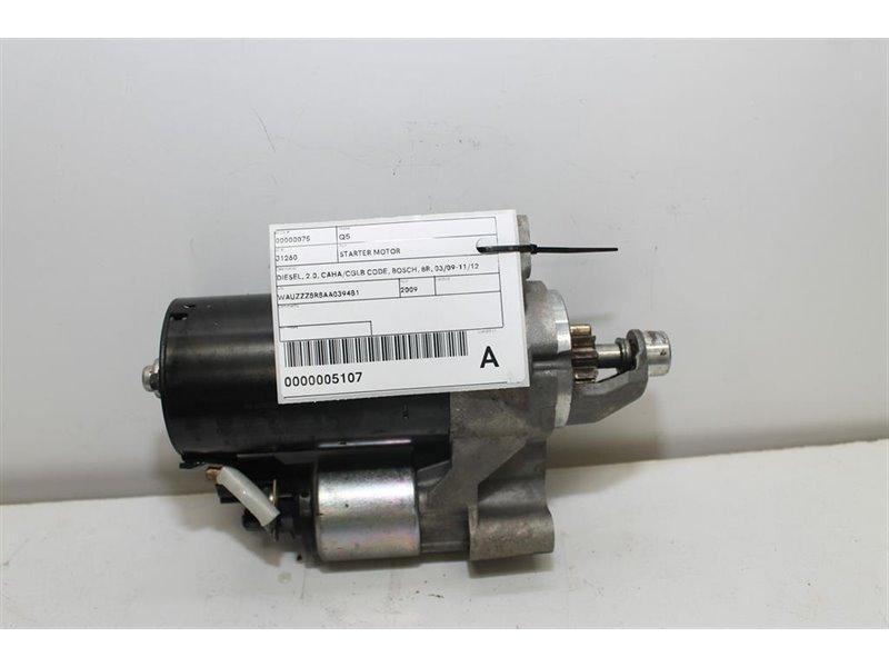 Audi, Q5, Quattro, 8R, Starter Motor