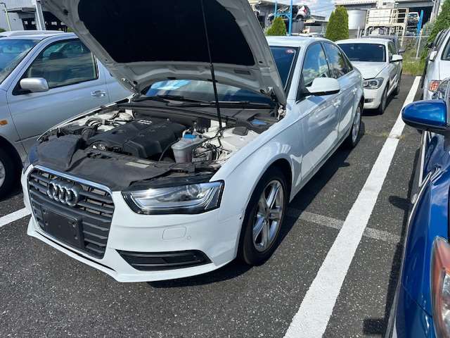 Audi, A4, Rear Bumper Bumper Bar, B8 8K, Sedan, Non S-Line, Non Park Sensor Type, 02/08-06/12