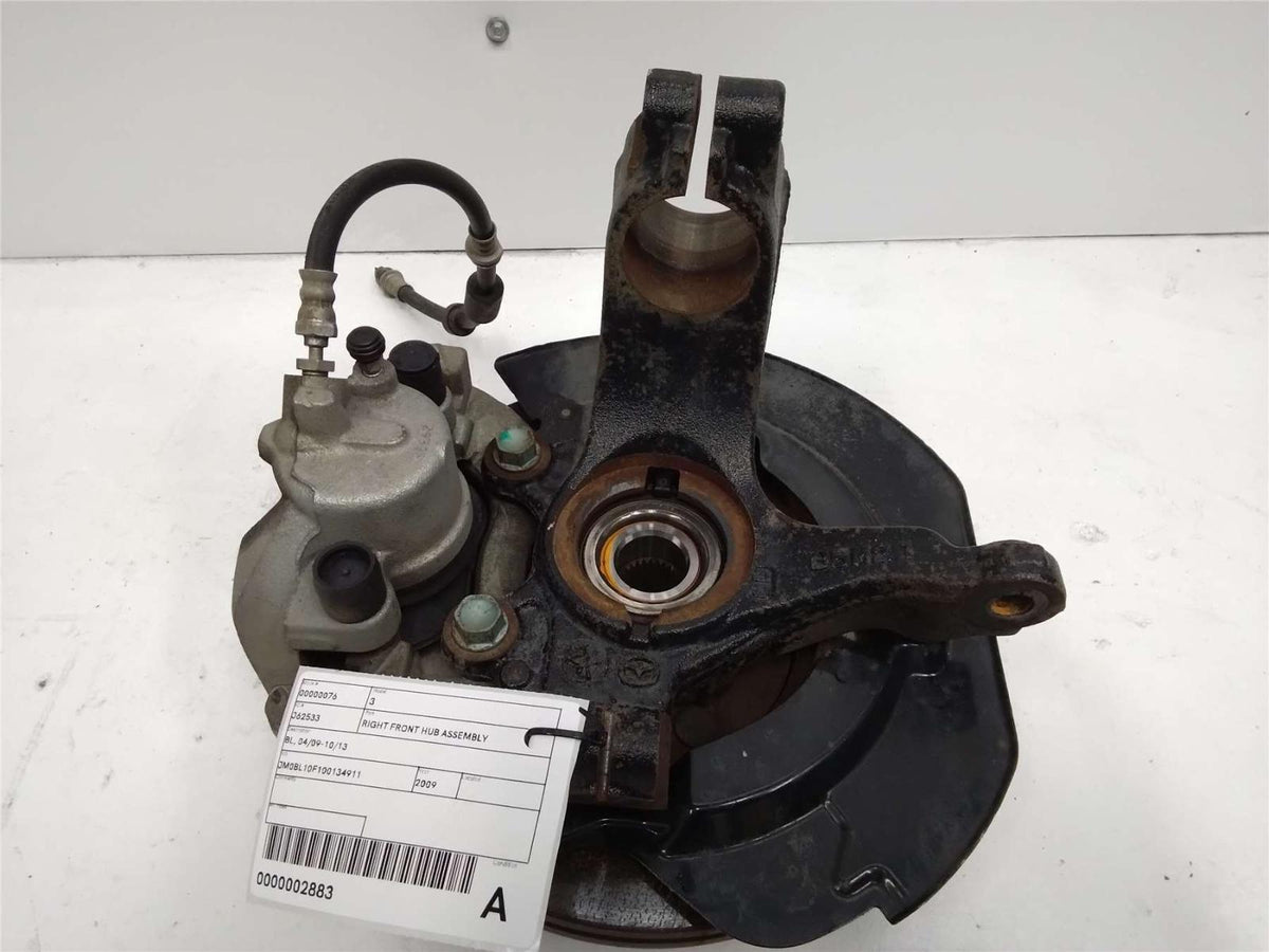 2009, Mazda, Mazda3, Mazda3, Right Front Hub Assembly