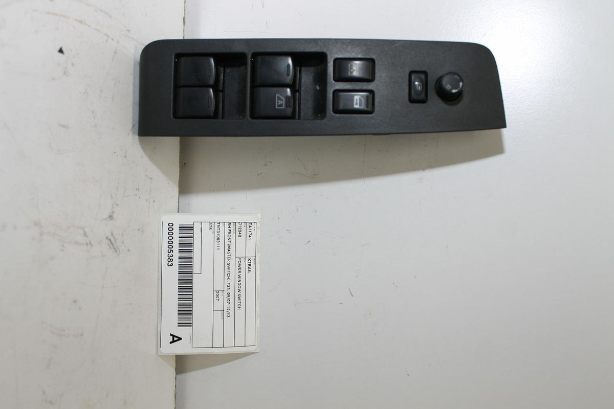 2007, Nissan, X-Trail, T31, Power Window Switch