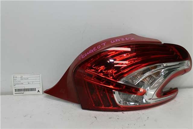 2012, Peugeot, 208, 208, Right Taillight