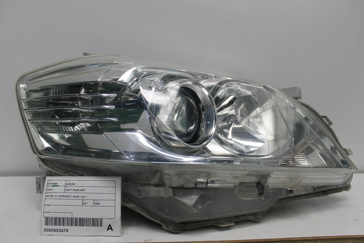 Toyota, Aurion, GSV40R, Aurion, Right Headlamp