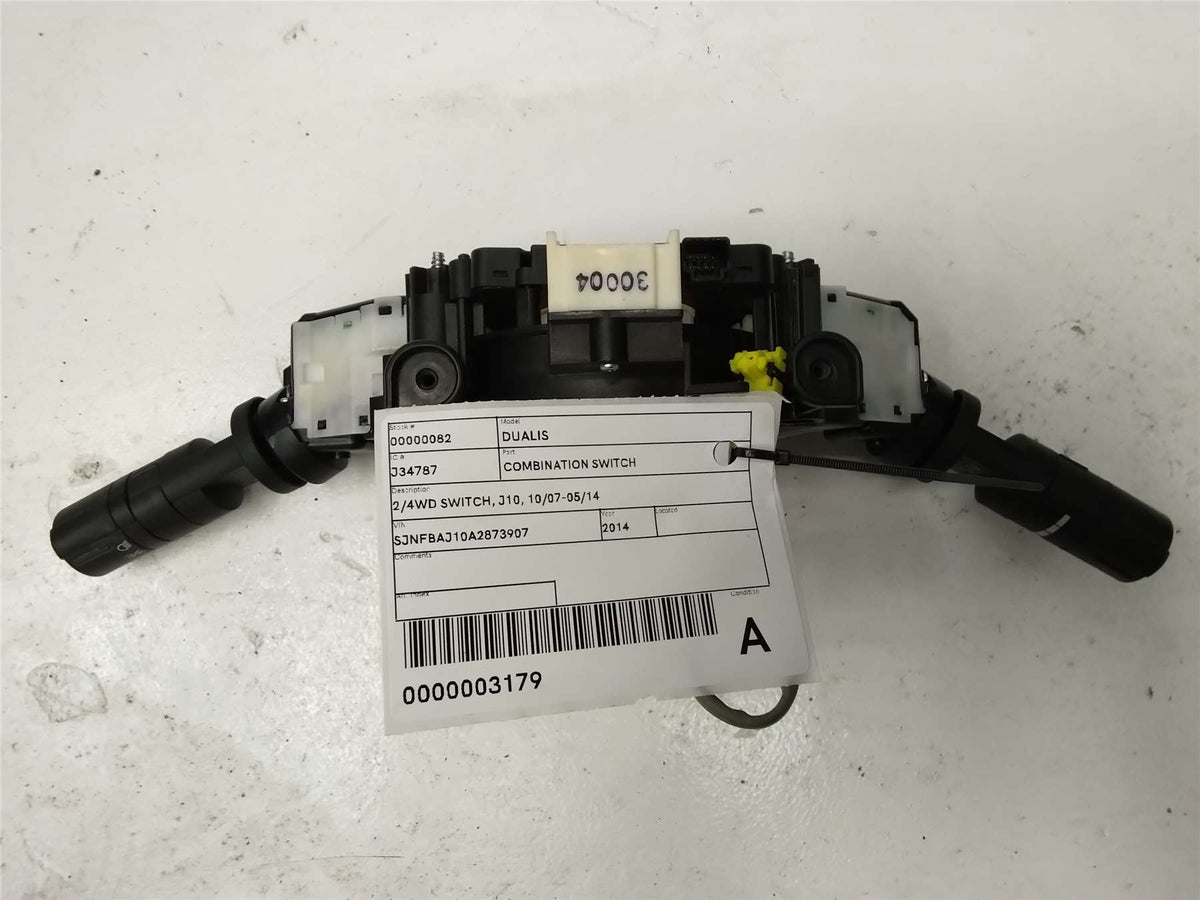 2013, Nissan, Dualis Iii J10, Ti-L, Combination Switch