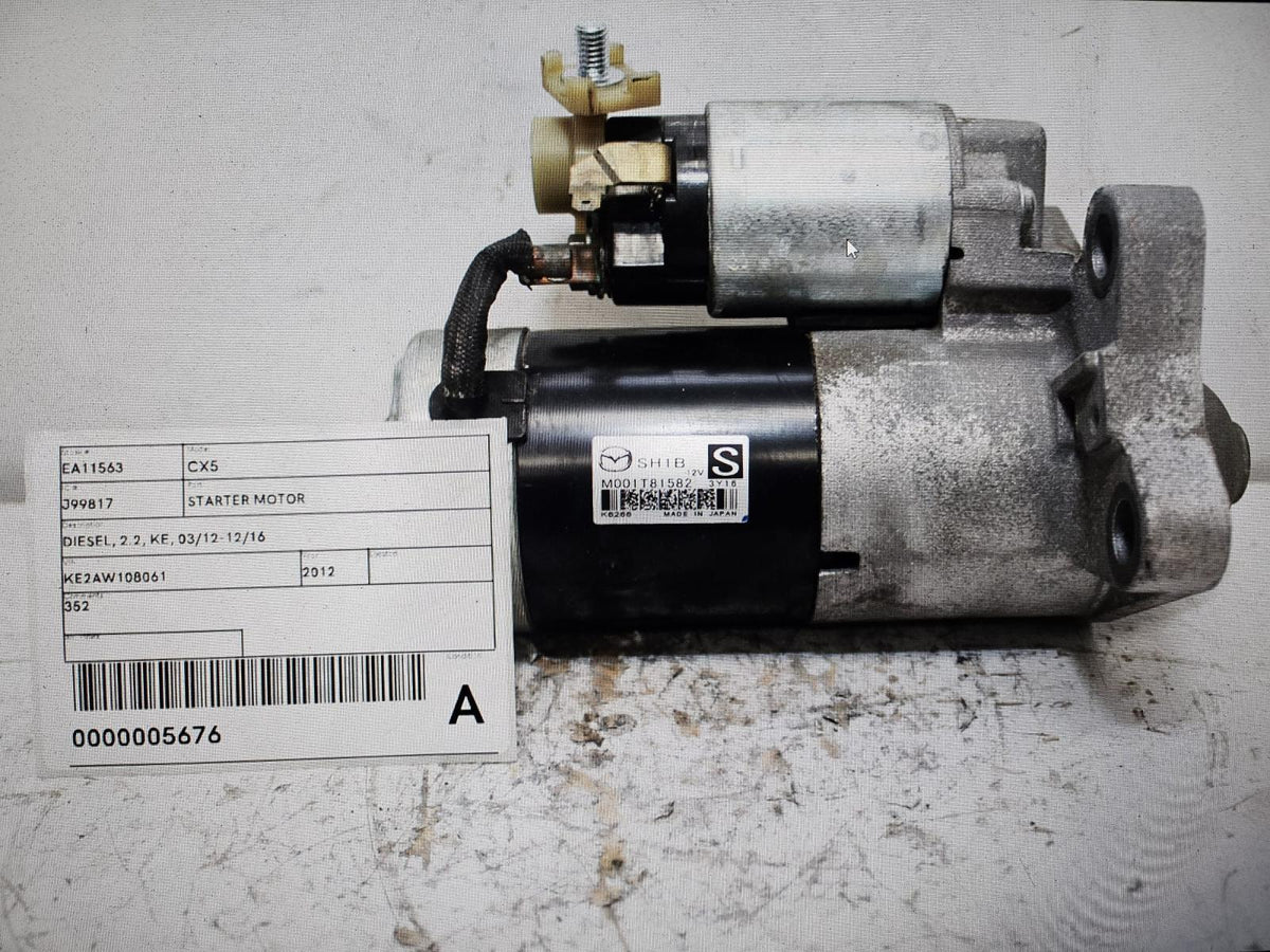 Mazda, CX-5, Starter Motor