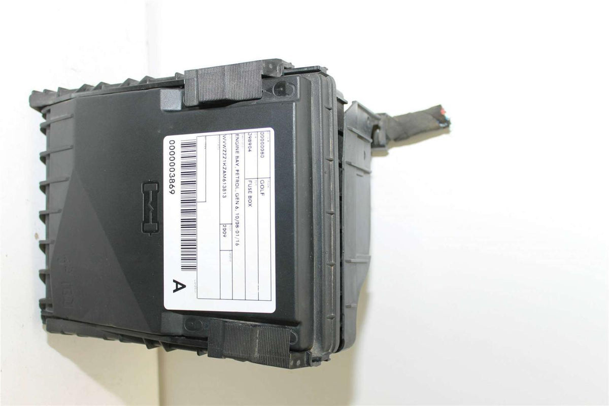 2009, Volkswagen, Golf, Variant, MK5 - 1K, Fuse Box