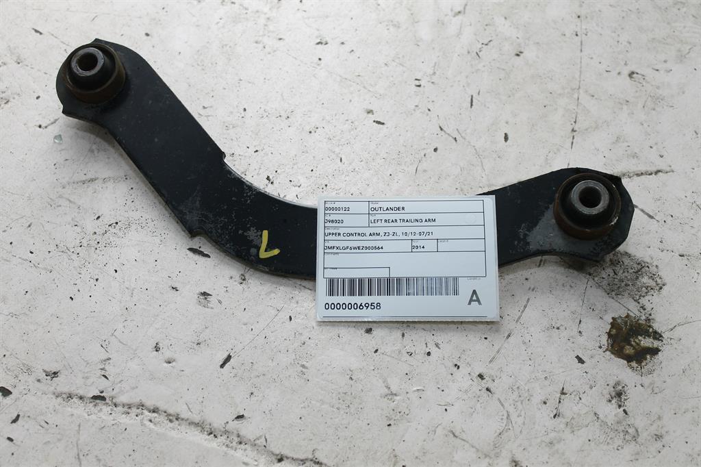 Mitsubishi, Outlander, Left Rear Upper Control Arm