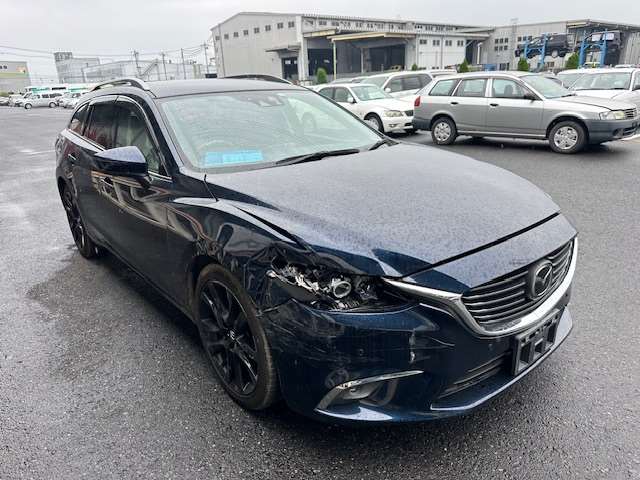 Mazda, 6 Rear Bumper Gj-Gl Wagon, W/ Parking Sensor Type, 11/12 02/18