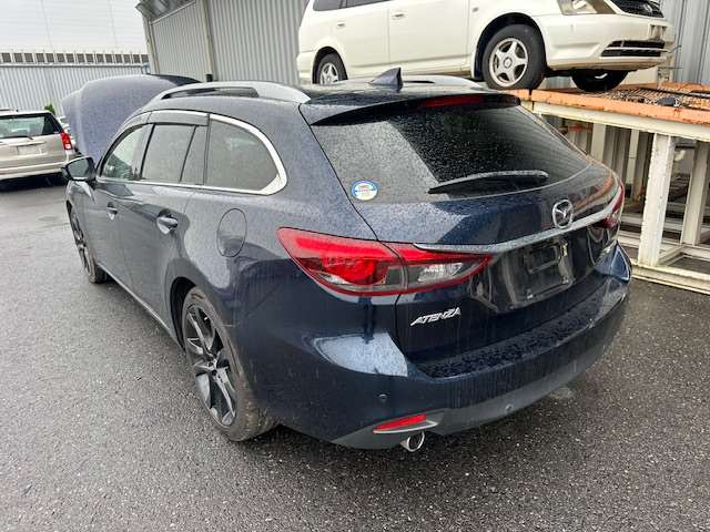 Mazda, 6 Rear Bumper Gj-Gl Wagon, W/ Parking Sensor Type, 11/12 02/18