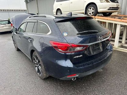 Mazda, 6 Rear Bumper Gj-Gl Wagon, W/ Parking Sensor Type, 11/12 02/18