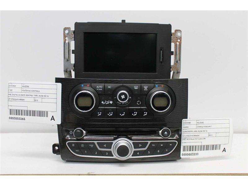 Renault, Koleos, I HY, Stereo Head Unit