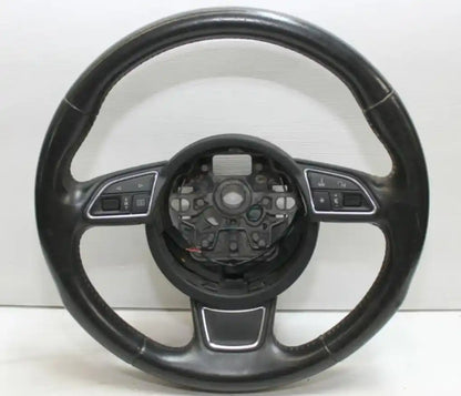 Used Audi, A1 Steering Wheel Leather, 8X, Standard Type, 12/10-10/18 J1646 2011 – main images - All Good Parts