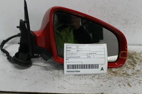 Audi, A3 Right Door Mirror A3 8P 5Dr Hatch Folding Type 03/04 09/08