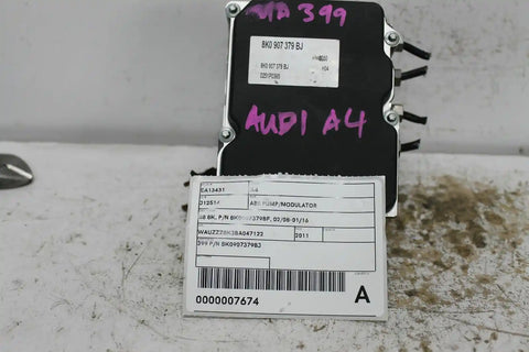 Audi, A4 Abs Pump/Modulator B8 8K P/N 8K0907379Bf 02/08 01/16