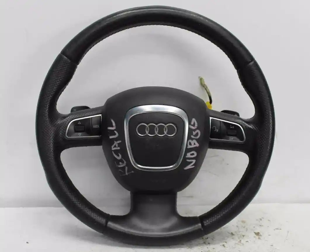 Used Audi, A4 Steering Wheel A4 Leather B8 8K S Line Type 02/08 06/12 2010 – main images - All Good Parts