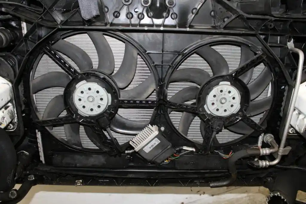Used Audi, A4 Fan Dual Fan Assy, 1.8, Petrol, 400W/200W, B8 8K, 02/08-01/16 J12561 2010 – main images - All Good Parts
