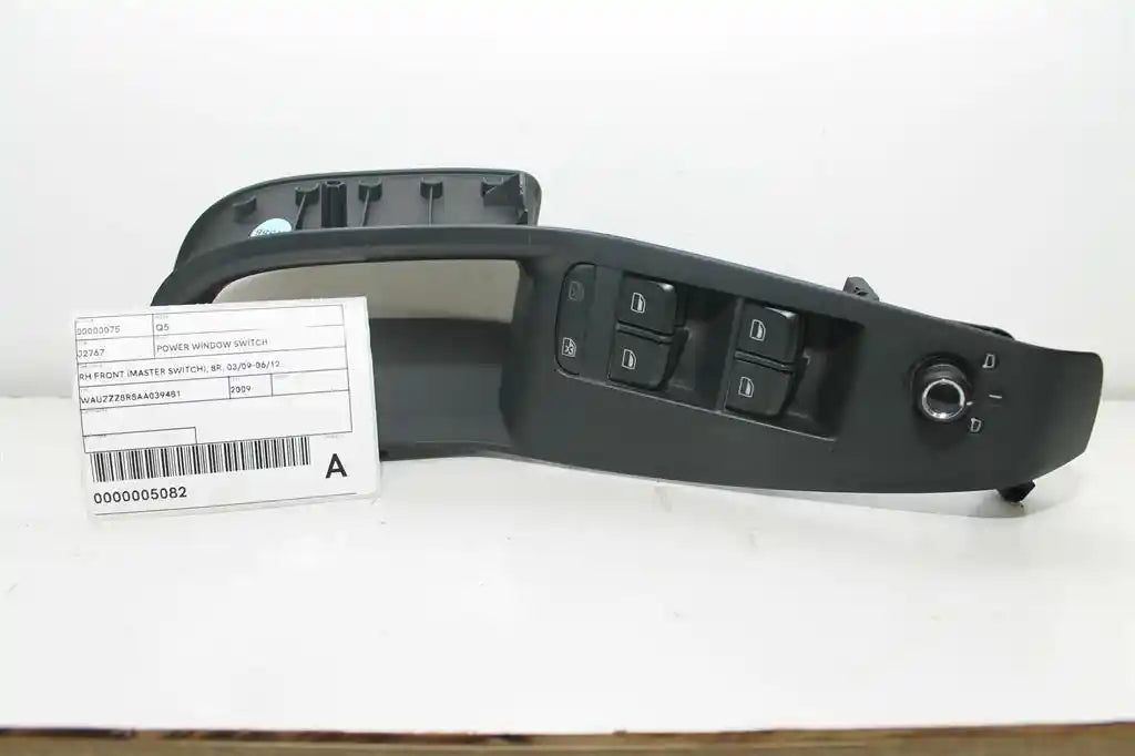 Used Audi, Q5 Power Window Switch Rh Front (Master Switch) 8R 03/09 06/12 2009 – image 1 - All Good Parts