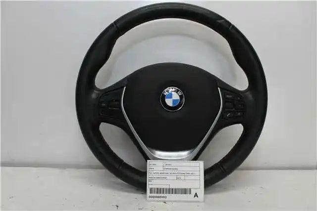 Used BMW, 1 Series Steering Wheel F20 Hatch Sportline W/ Red Stitching Type 06/11 04/19 2012 – image 1 - All Good Parts