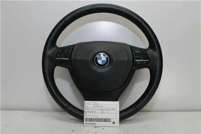 Used BMW, 5 Series Steering Wheel Leather F07/F10/F11 Hatch/Sedan/Wagon Standard Type 02/10 10/17 2010 – image 1 - All Good Parts