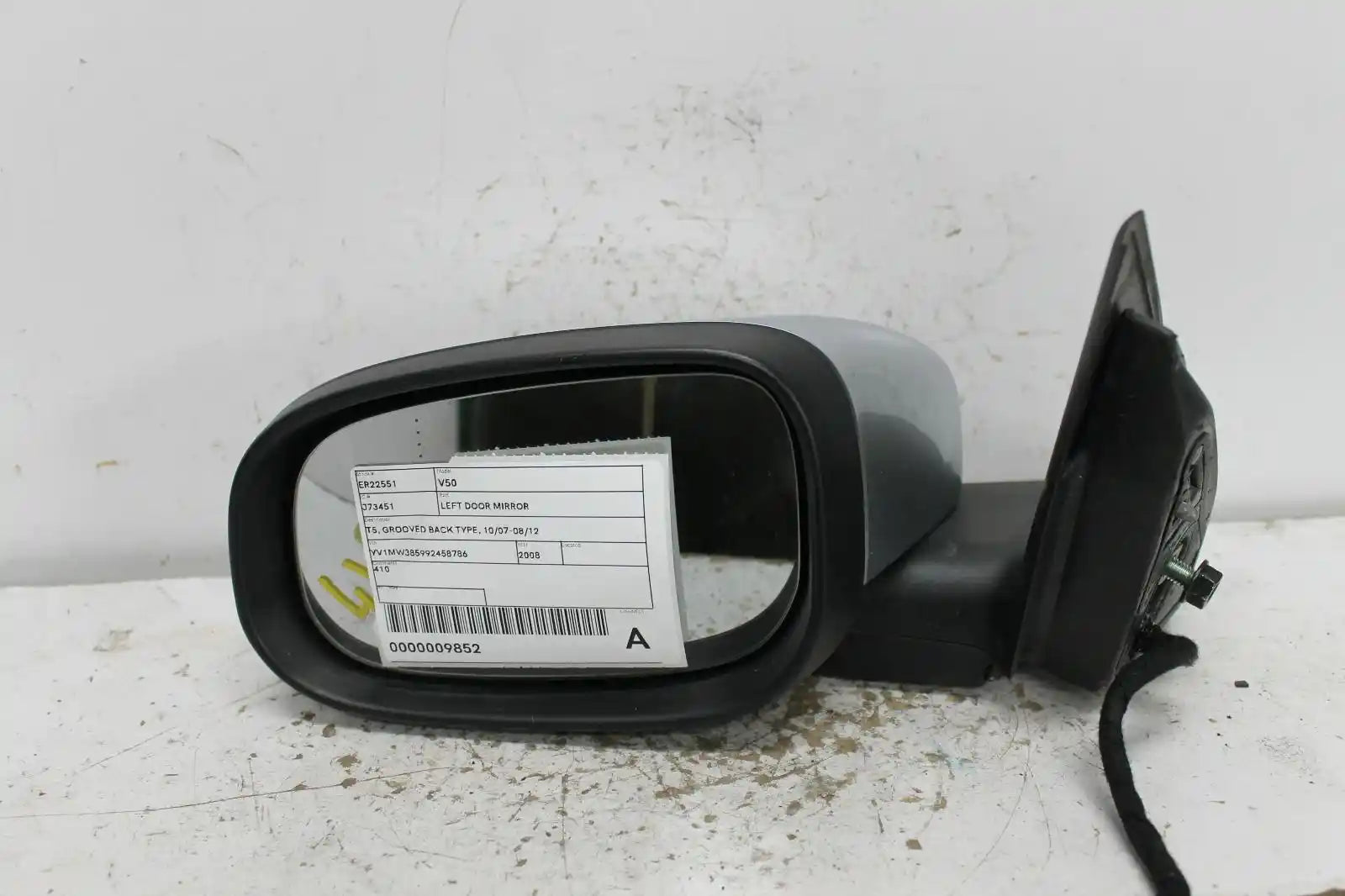 Used Volvo, V50 Left Door Mirror T5 Grooved Back Type 10/07 08/12 2008 – main images - All Good Parts