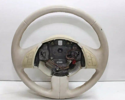 Used Fiat, 500 Steering Wheel Leather, Ivory, W/ Audio Controls Type, 03/08-01/13 J3203 2010 – main images - All Good Parts