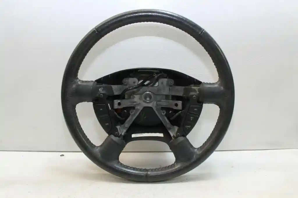 Used Ford, Explorer Steering Wheel Leather, Ut-Uz, Black, 10/01-08/05 J992 2005 – main images - All Good Parts