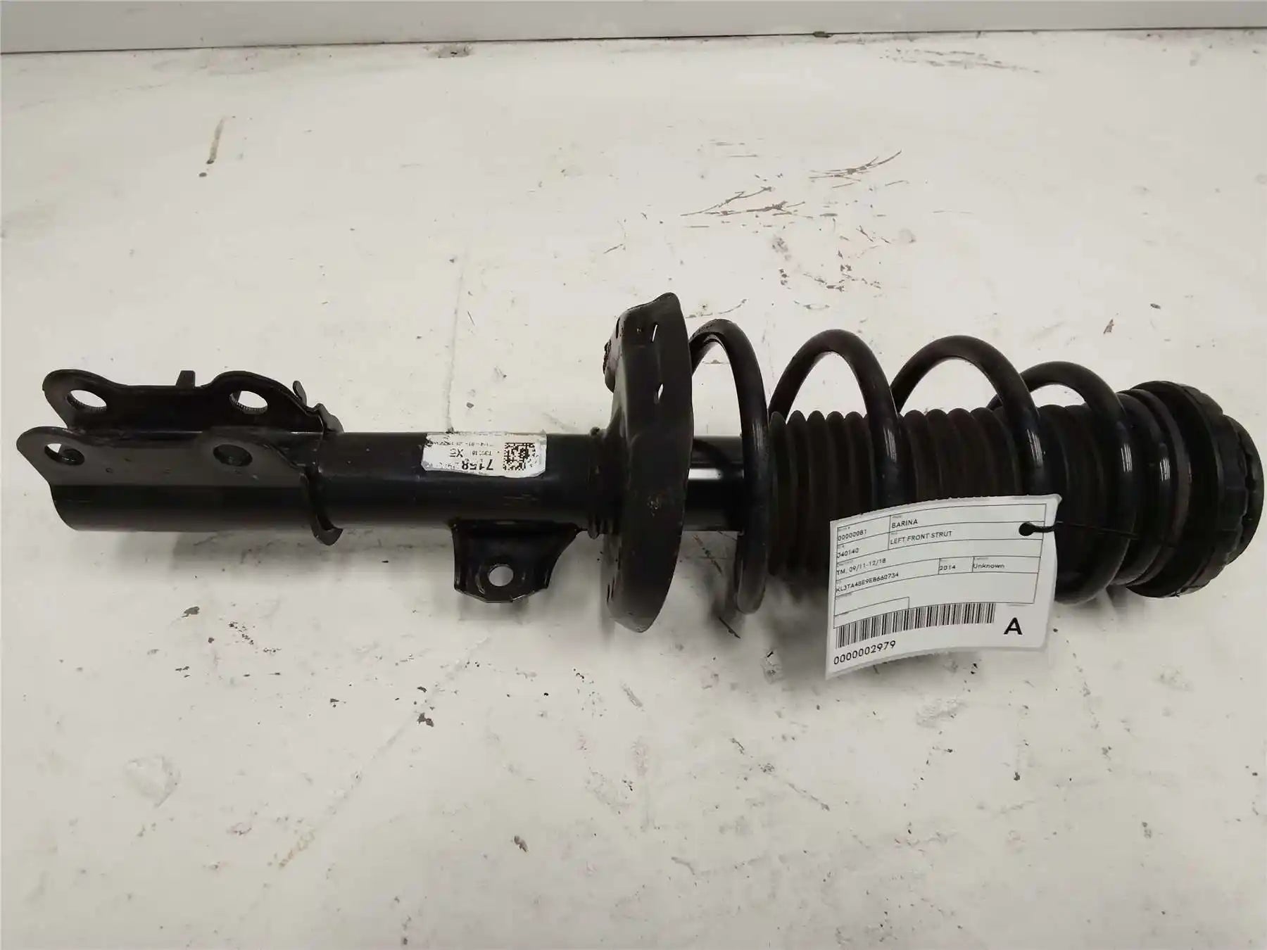 Used Holden, Barina Left Front Strut Tm 09/11 12/18 2014 – image 1 - All Good Parts