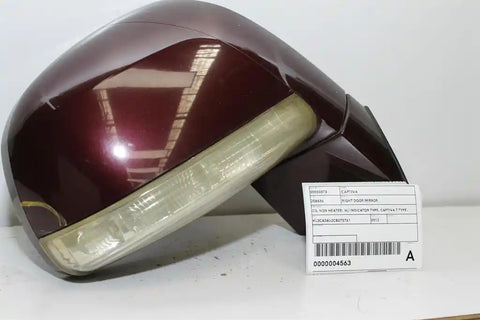 Holden, Captiva Right Door Mirror Cg Non Heated W/ Indicator Type Captiva 7 Type 09/06 09/15