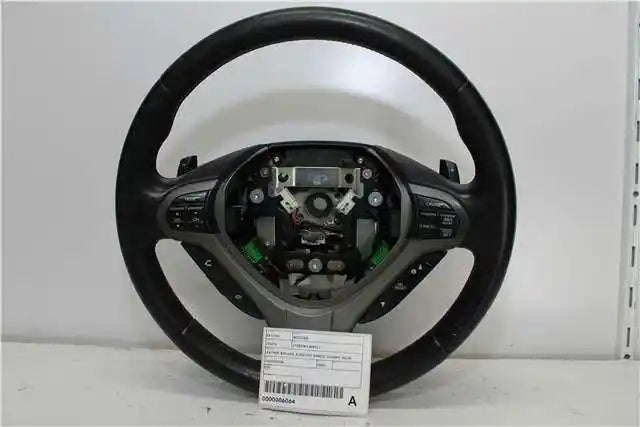 Honda, Accord Steering Wheel Leather 8Th Gen Euro (Vin Jhmcu) Luxury 06/08 12/15