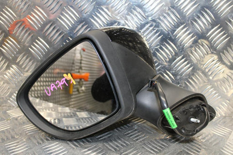 Renault, Clio Left Door Mirror X98, Black, Power Folding (9 Wire), 09/13-07/16