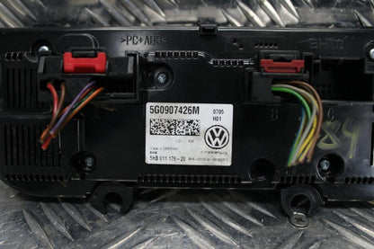 Volkswagen, Golf Heater/Ac Controls Gen 7, Climate Control Type, Non Seat Warmer, 11/12-08/20