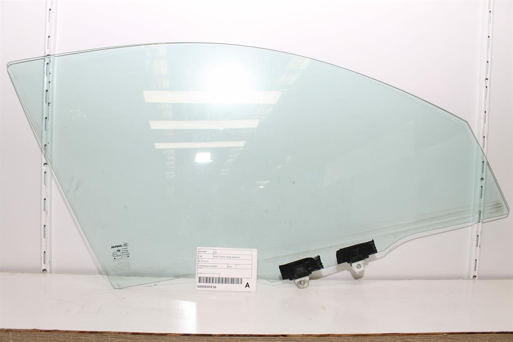 Haval, H2 Right Front Door Window 06/15 02/21